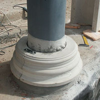 инструкция по монтажу колонны на фасад здания шаг 1
